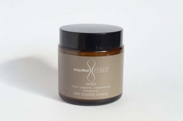 Black Pepper Cedarwood and Bergamont Candle