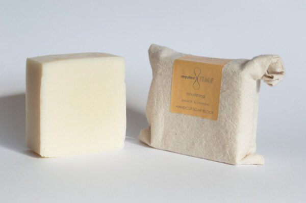 Peach and Jasmine Soap Block