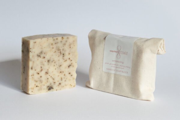Pink Grapefruit, Ylang Ylang & Rose Geranium Soap Block